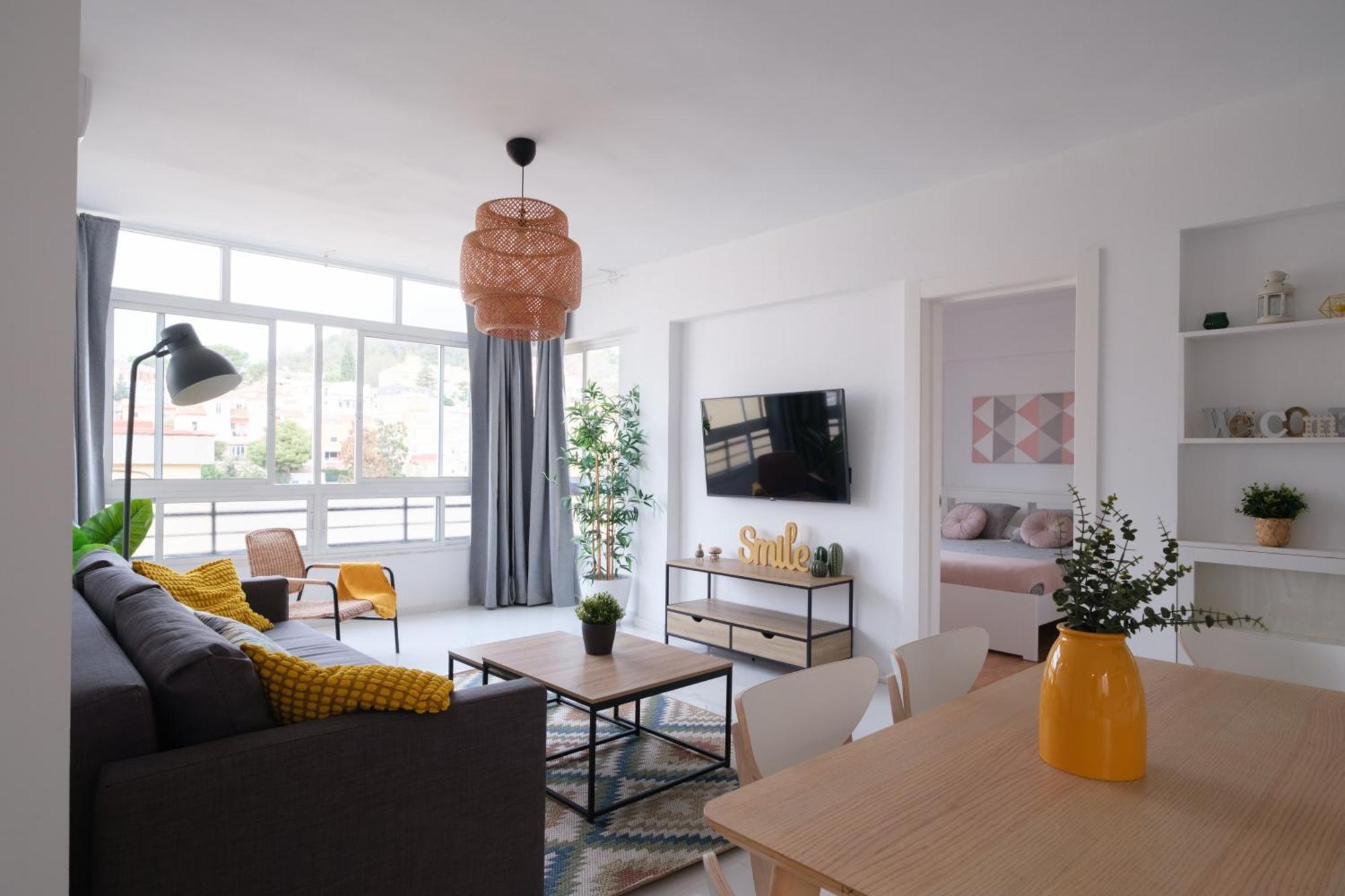 Wonderful Central Apartment Panoramics Views Wifi مالقة المظهر الخارجي الصورة