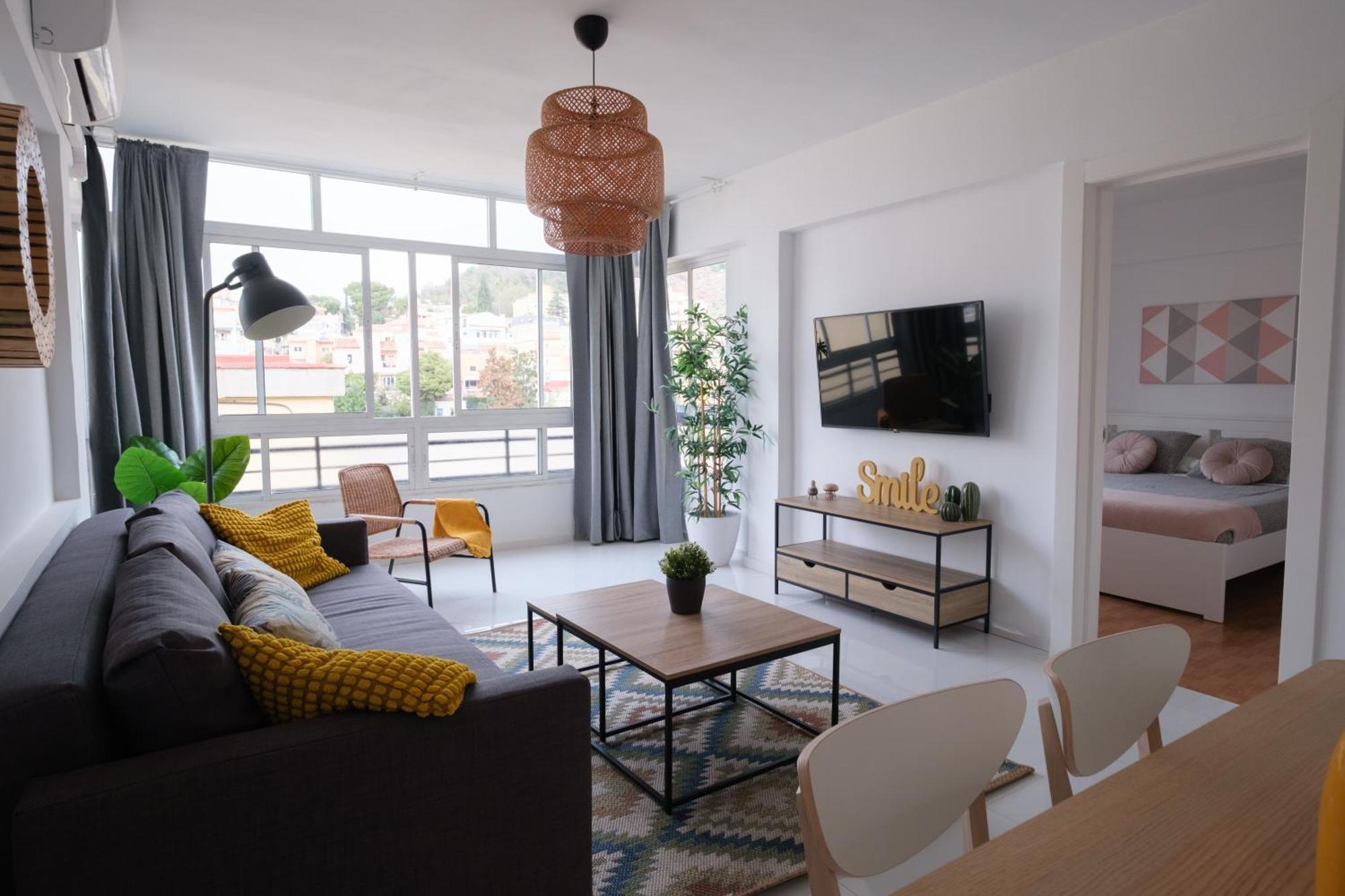 Wonderful Central Apartment Panoramics Views Wifi مالقة المظهر الخارجي الصورة