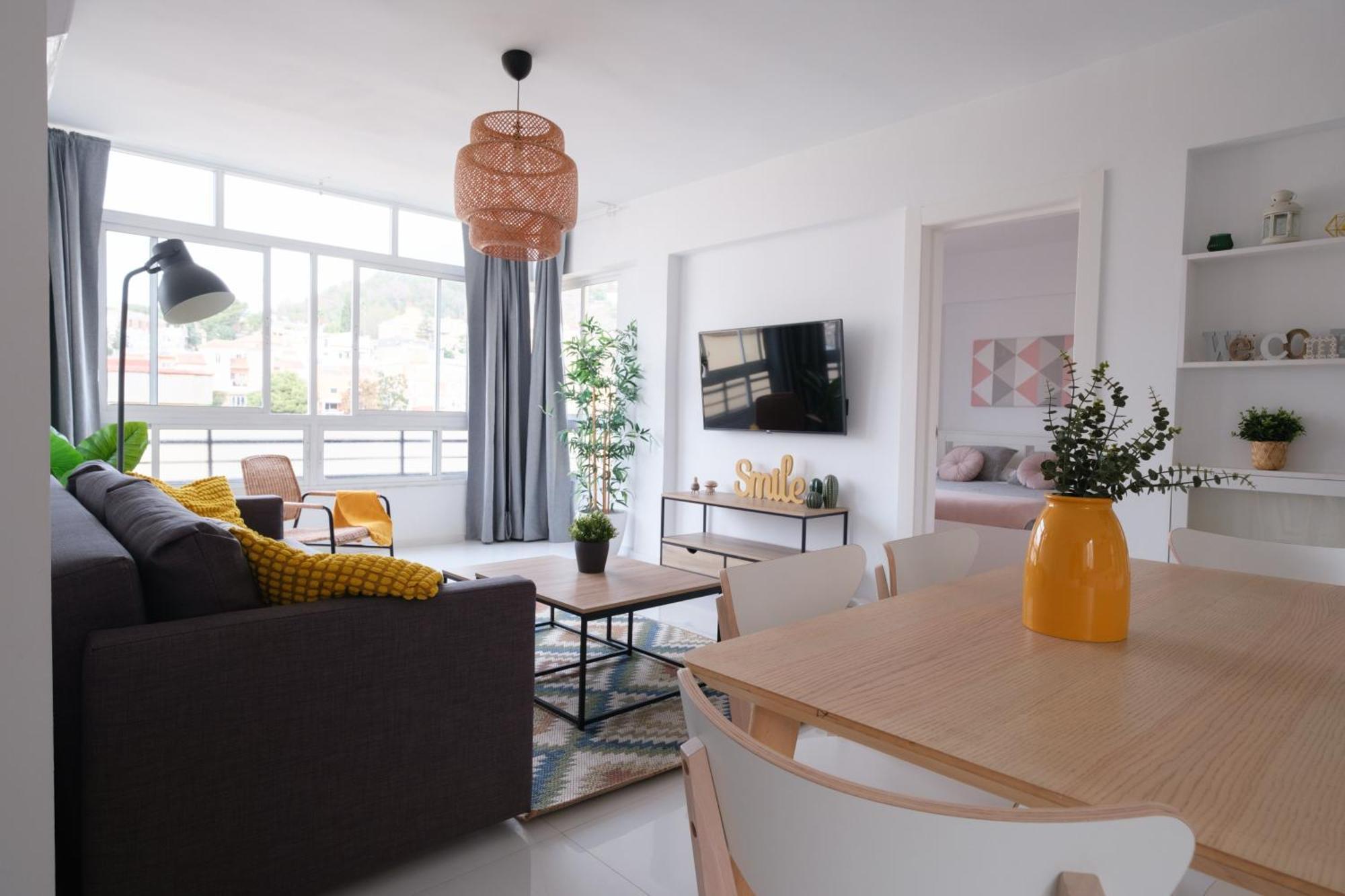 Wonderful Central Apartment Panoramics Views Wifi مالقة المظهر الخارجي الصورة
